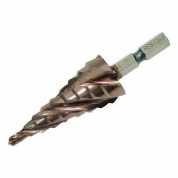 高芝ギムネ製作所 DIA-T 六角軸 スピードステップドリル9段 4.6..8.10.12.14.16.18.20mm 2211