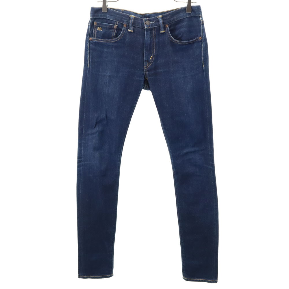 USA製 スキニーフィット デニムパンツ W27 インディゴ ジーンズ レディース