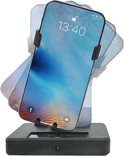 他サイト： スマホ振り子 スマホスタンド日本メーカー品USB給電 自動孵化装置 iPhone Android対応 歩数稼ぎ 歩行器 使用簡単の商品画像