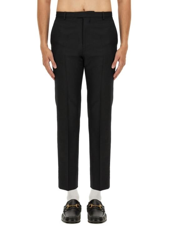 GUCCI Men Straight Pants 791156 ZAMII1000 BLACK