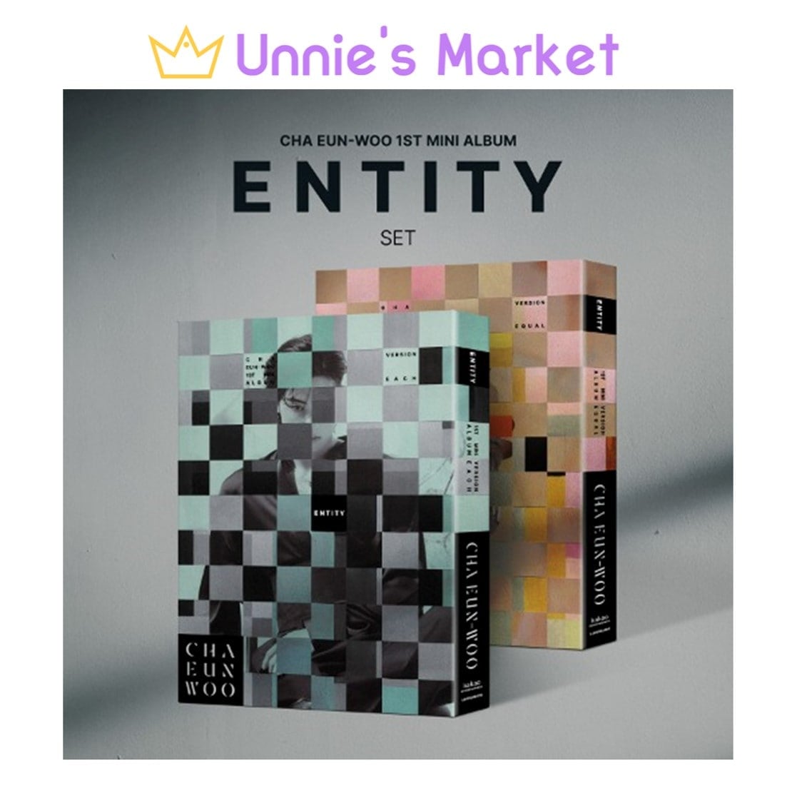 [SET] CHA EUN-WOO(ASTRO) [ENTITY] 1st Mini Album + Free Photocard 1EA(fan-made)