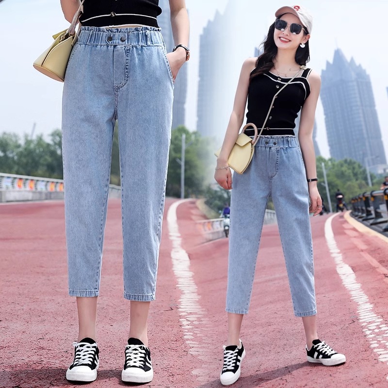 ボトムス パンツ Gパン ズボン デニムパンツ テーパードパンツ ストレート ウエストゴム デニム ブルーデニム 大人可愛い シンプル カジュアル 大人 おしゃれ お洒落 かっこいい レトロ 大人女子