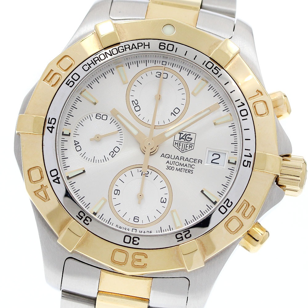 タグホイヤー TAG HEUER CAF2120 アクアレーサー デイト クロノグラフ 自動巻き メンズ _960061【中古】