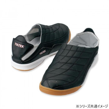 アイトス　51604 セーフティシューズ（踵踏み）（男女兼用） ブラック LLcm