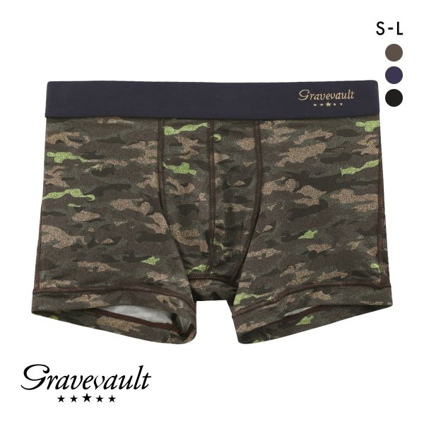 グレイブボールト Oscar ショート ボクサーパンツ SML メンズ 前閉じ 日本製 国産 Gra