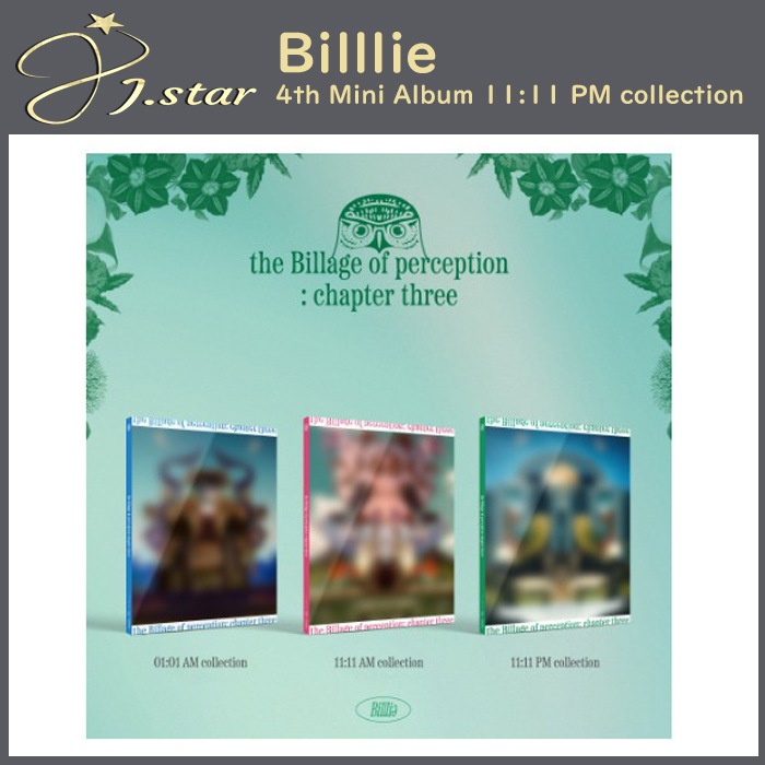 SOUNDWAVE特典 (3種セット) 【Billlie】 4th Mini Album [11:11 PM collection] 韓国チャート反映