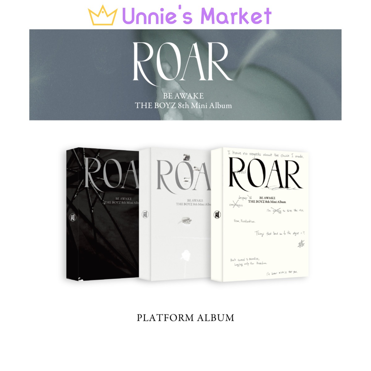 [SET] THE BOYZ - BE AWAKE Platform Ver. Album