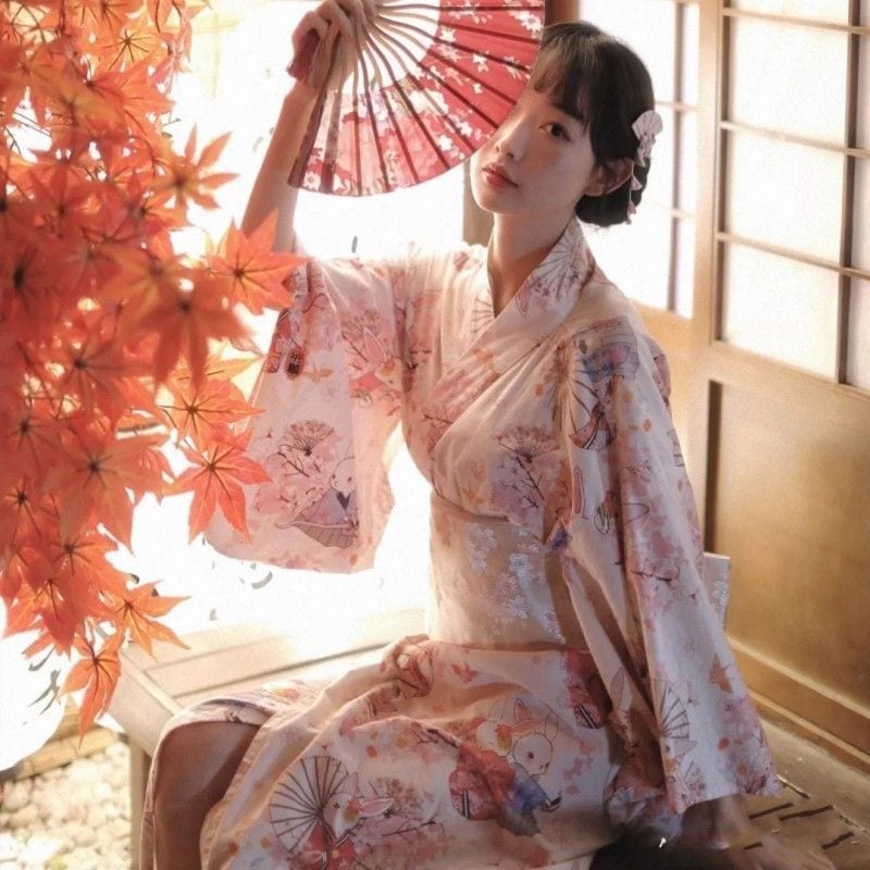 フォーマル 浴衣 着物 花火大会夏祭り レディース 大人気 花魁 今も人気！で更に値引き レトロ 女性 ピンク ヴィンテージ