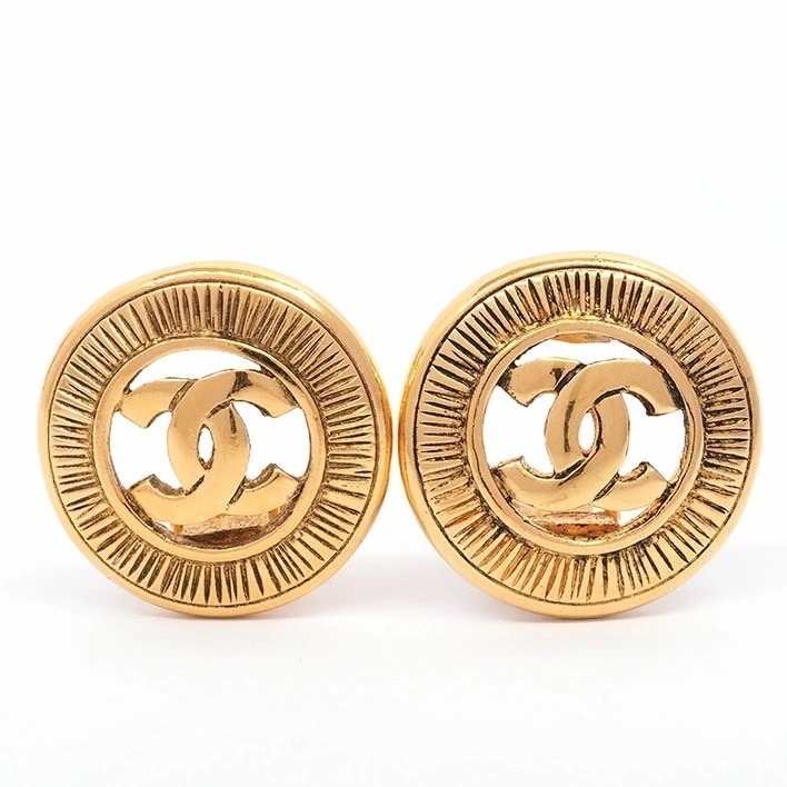 シャネル ココマーク ラウンド クリップタイプ A【イヤリング】