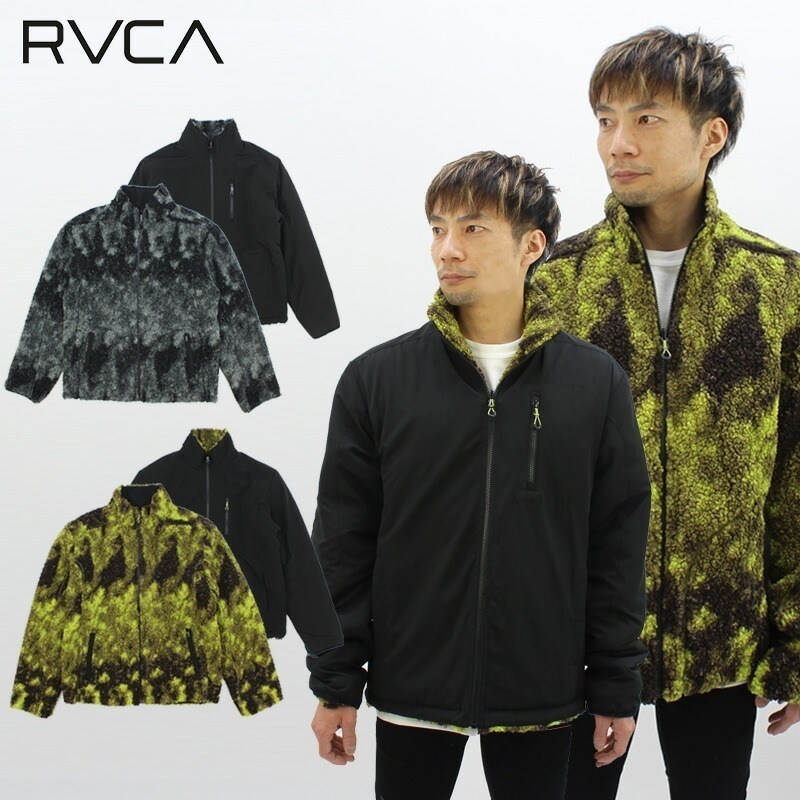 ルーカ Y2K REVERSIBLE BOA JACKET メンズ フリース ジャケット (bc042-781) アウター 秋冬 防寒 男性 9,240円