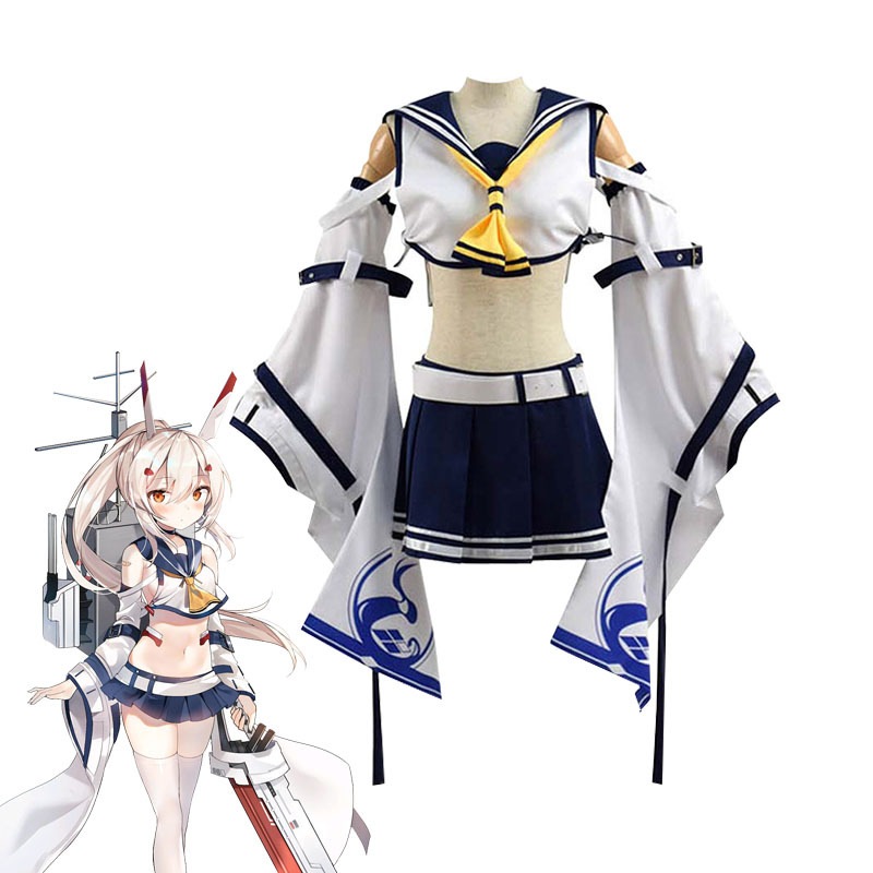 アズールレーン コスプレ衣装 阿波 セーラー服 ゲーム アズールレーン コスプレ アニメ パフォーマンス コスチューム ハロウィン