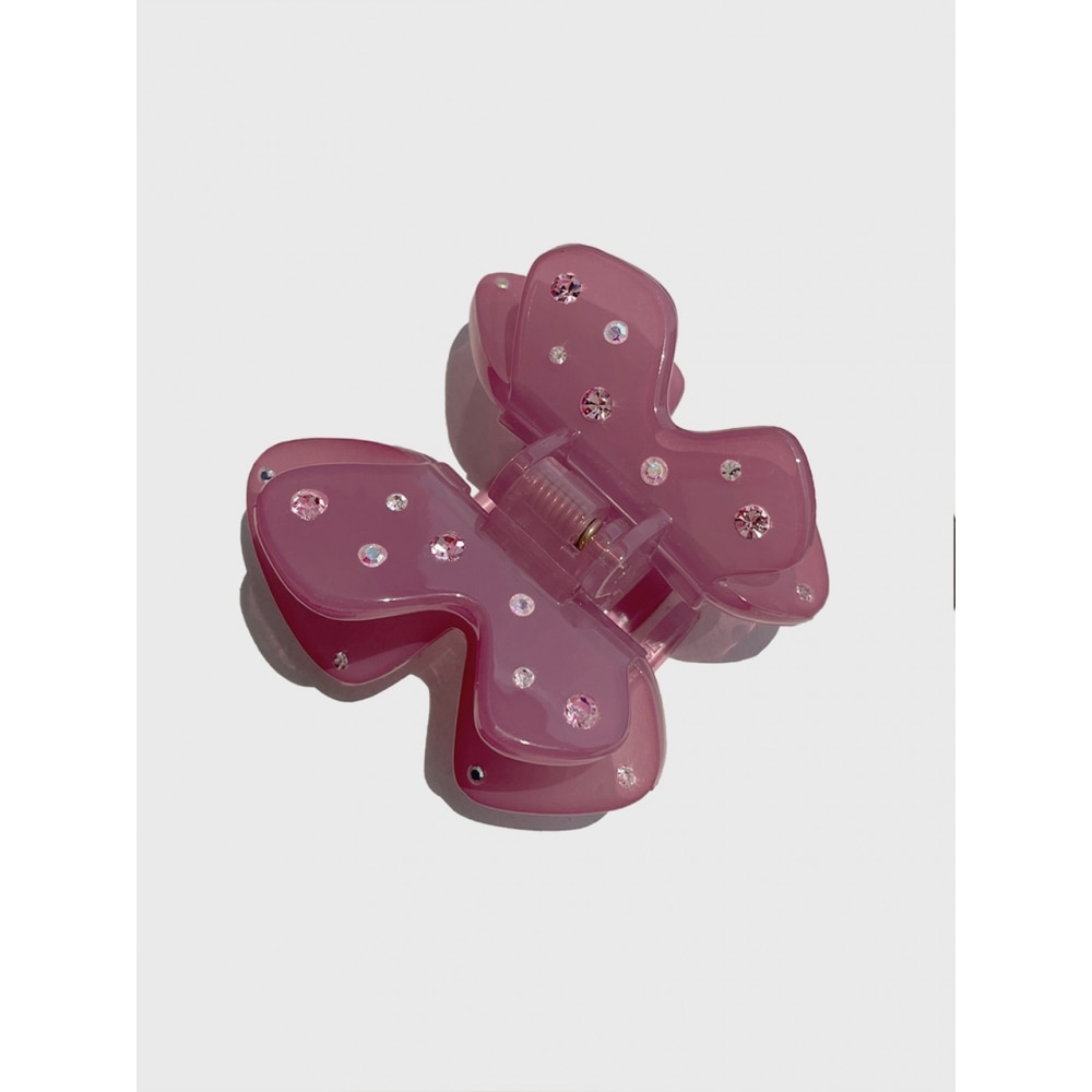 ジャンポールクラリスオーストリアクリスタルカラーバタフライクリップ L LFSA0629