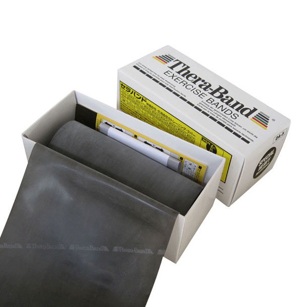 ディーアンドエム DM セラバンド 6ヤード(5.4m)ブラック スペシャルヘビー +3 ボディケアパワーUPフィットネス (TB5)