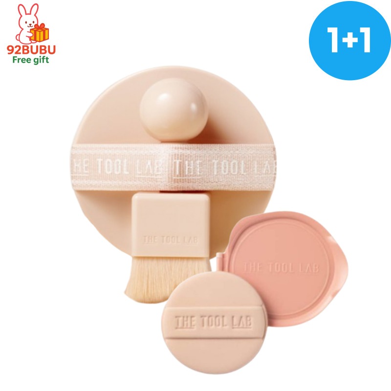 【NEW1+ 1】スタンプスキンフィットクッショングロウ 11g 本品＆専用ブラシ+リフィル11g セット / ファンデ/クッションファンデーション /ロングラスティング/ツヤ肌インナードライ