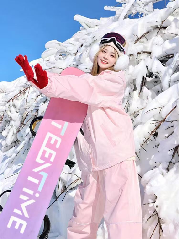 スノーボードウェア 2024 2025 上下セット レディース メンズ ジャケット アウター パンツ スウェット スノボー スキーウェア スノボウェア 韓国風