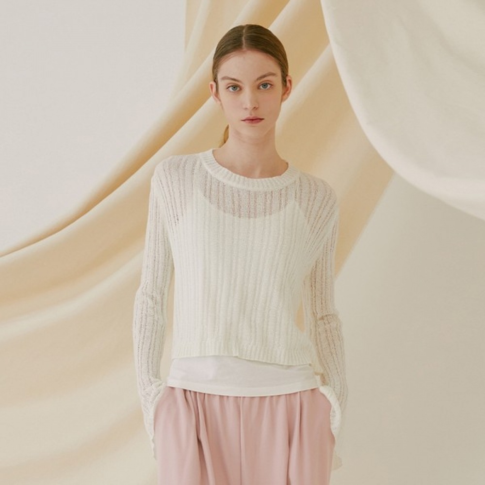 (ニューヨーク訪問) テクスチャードニット (VA4LKH1)