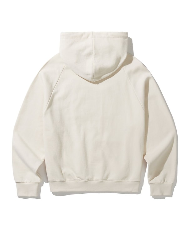 illigo パーカー Mサイズ クリーム ILLIGO パーカー 「ILLIGO」ロゴ パッチ ジップアップ LOGO