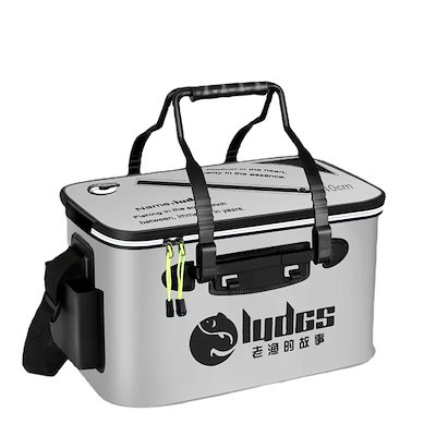 44/50センチメートル釣りバケット釣具バッグ折りたたみeva活魚ボックスハンド屋外防水キャンプハイキング水袋収納 バッカン 50cm（スポーツ・アウトドア）の通販