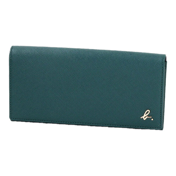 財布 かぶせ長財布 バイカラー EW13B－04