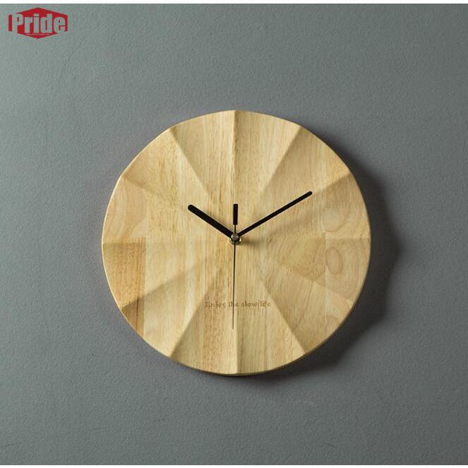 売れ 壁掛け時計 掛け時計 北欧 インテリア時計 デザイン ウッド モダン 木製 木目 連続秒針 静音 しずか シンプル