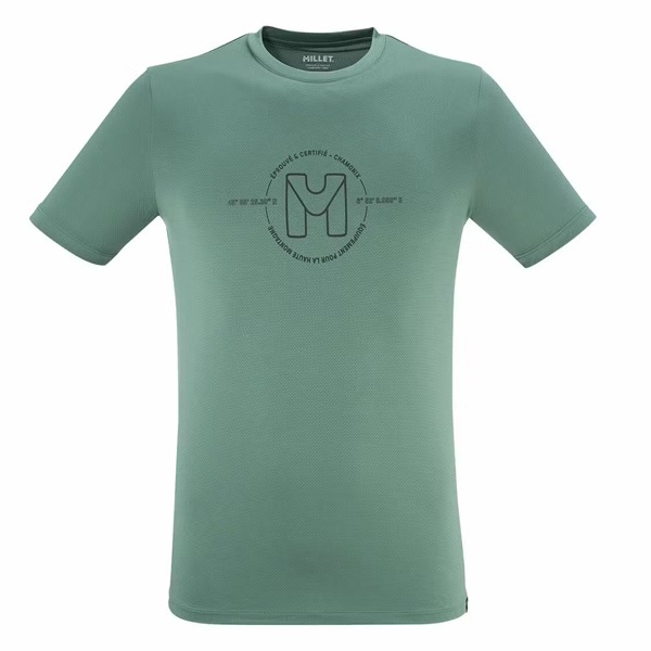MILLET ミレー ウビック ライト ショートスリーブ Tシャツ MIV10464-N4238 メンズ 半袖
