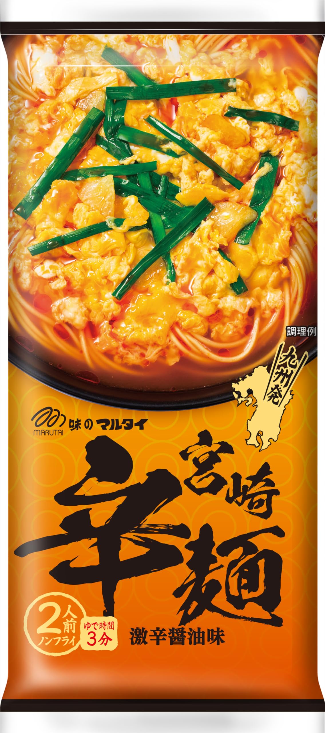 マルタイ 宮崎辛麵風ラーメン 186g×15個