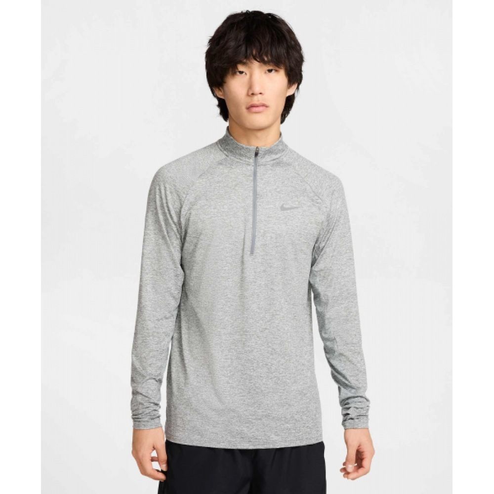 NIKE ストライド ドライフィット クォータージップ ランニングトップ M - スモークグレー:ヘッダー / HV2181-084