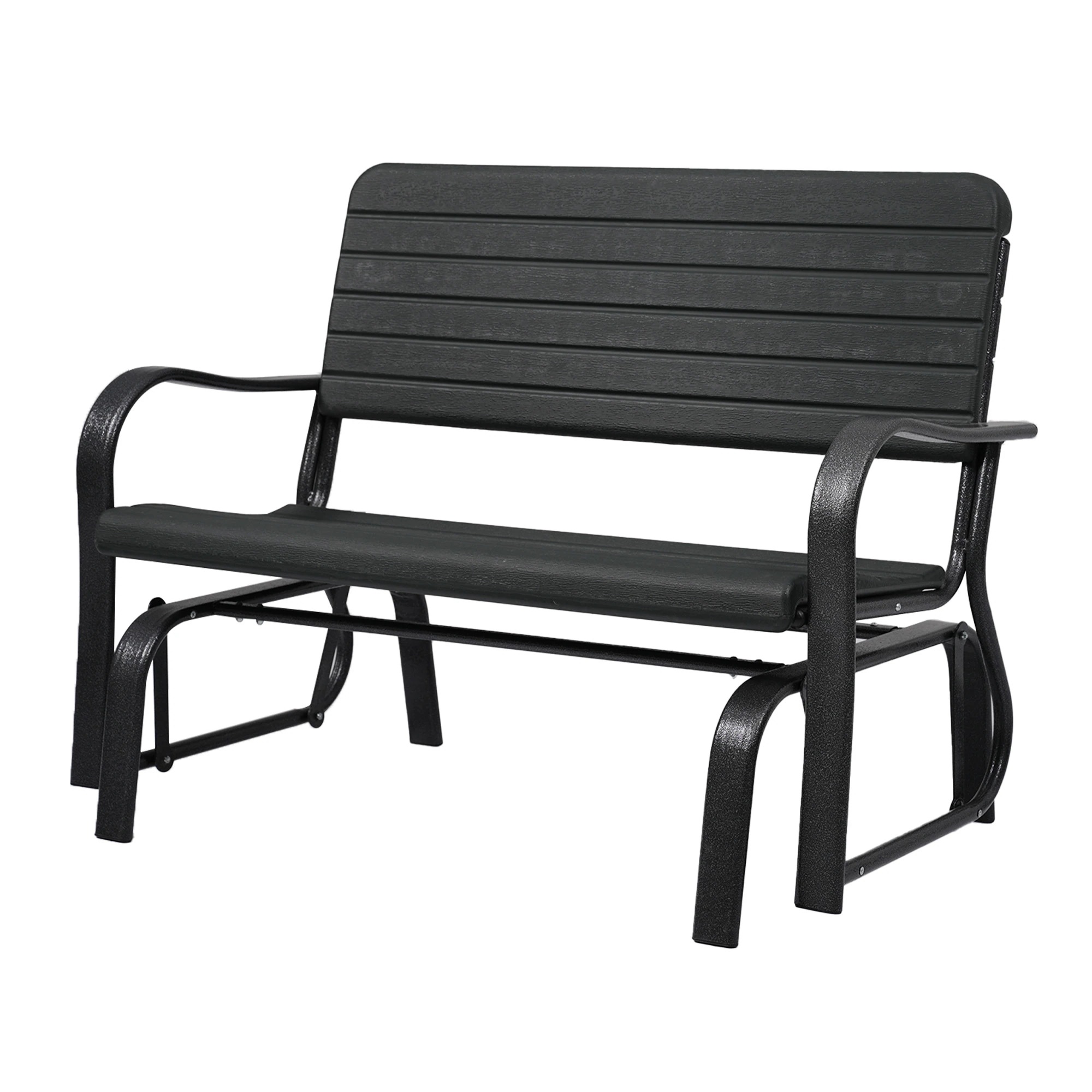 【当日発送/無料配達】【揺れる】ガーデンベンチ ガーデンファニチャー バルコニー アウトドア 屋外 ベランダ 組み立て簡単-147