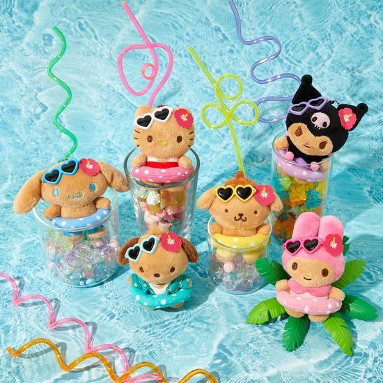 【韓国】サンリオ　オリーブヤング　キーホルダー　ストラップ オリーブヤング Sanrio(サンリオ) 日焼け キーリング 未開封