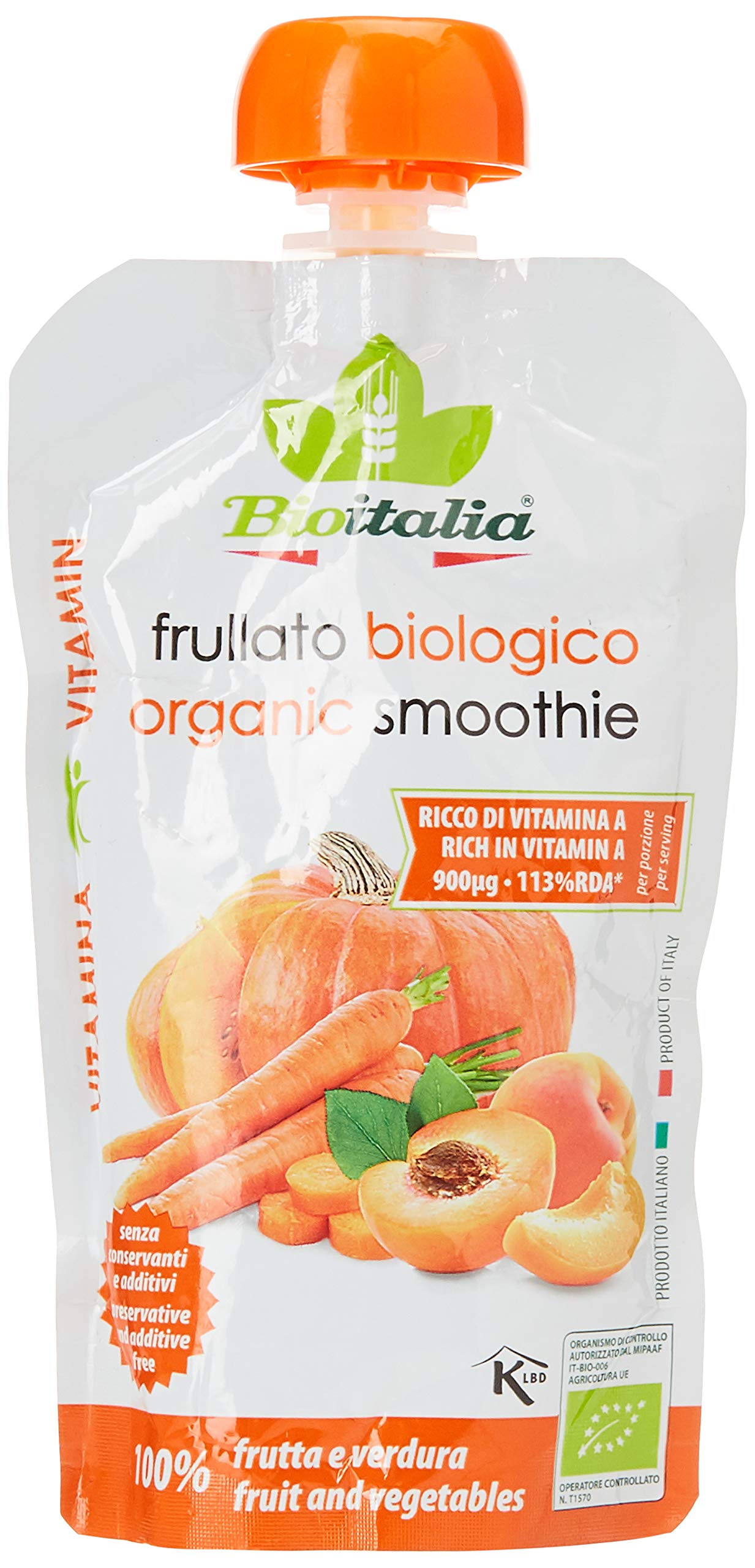 テルヴィス (ケース販売)イタリアンスムージー ニンジンカボチャミックス×24個 6,369円