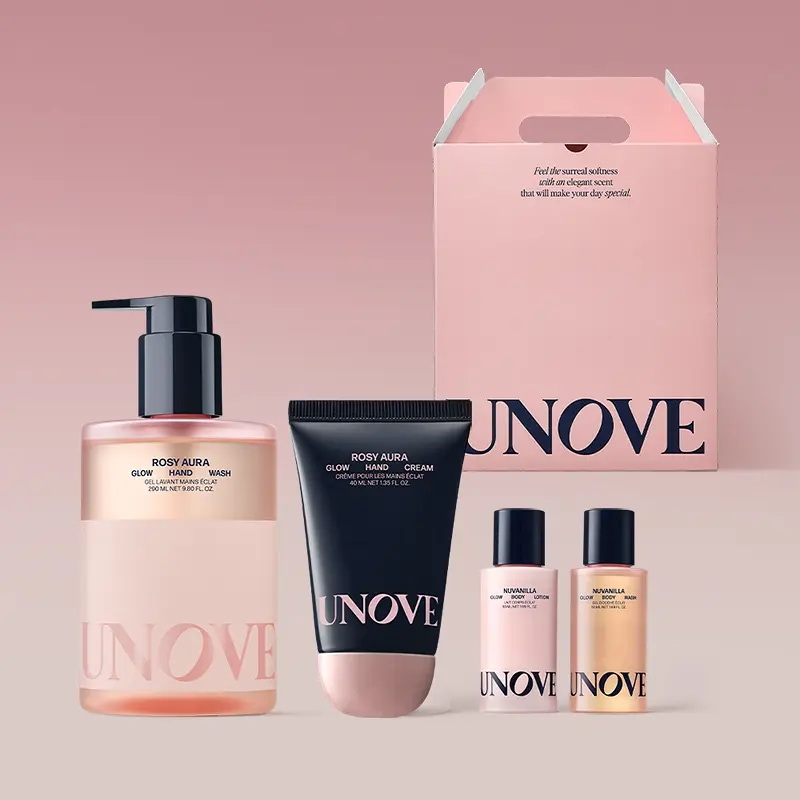 グロウ ハンドウォッシュ 290ml + ハンドクリーム 40ml ロジアウラ セット (+ボディミニ付き)