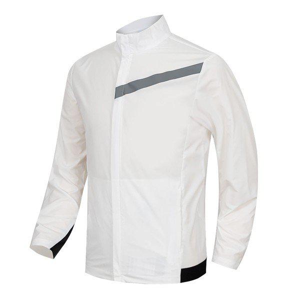 ライン配色 強力スパン 防水防風 ウインドブレーカー ジャケット ジャンパー ゴルフ_P361692023