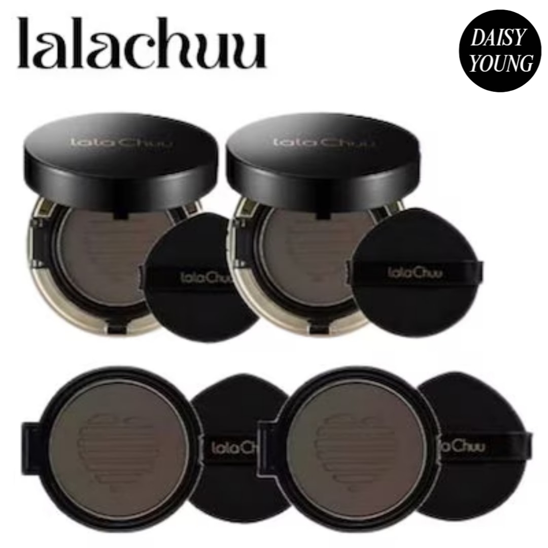 【正規品】【2+2】ララチュ ボリュームヘアクッション 本品15g×2+リフィル15g×2 / ボリュームアップ / ヘアライン・白髪カバー / 小顔効果