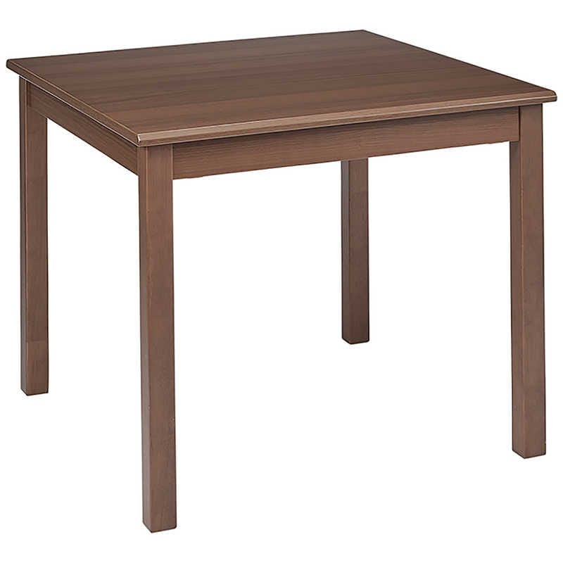 ユアサ　ダイニングこたつテーブル ハイタイプ ［約80×80cm /正方形］　DKH-G803D-MB