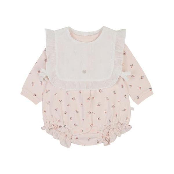 TC01 春 エリアモダールボディスーツ(よだれかけ)(PINK)_ 01T11755458 (S45525379)