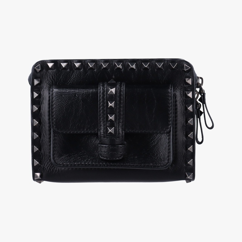 ロックスタッズブラックレザーBG-L126VKK0中古