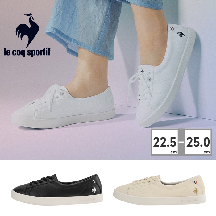 ルコックスポルティフ スニーカー レディース フルシュ QL3VJC03 le coq sportif LCS FOURCHE コートスニーカー