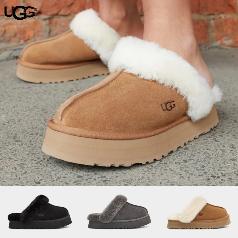 UGG W DISQUETTE / アグ ディスケット スライド サンダル (4色)