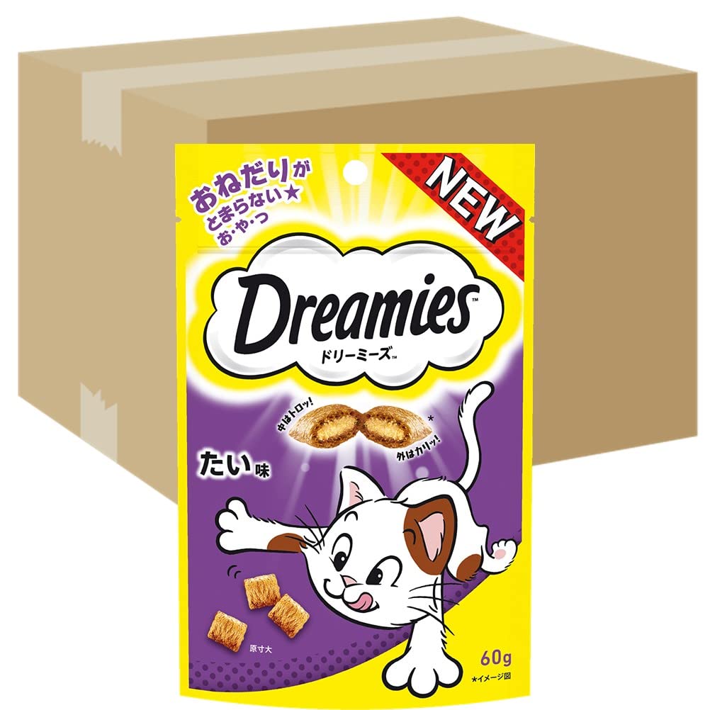 ドリーミーズ 猫用おやつ たい味 成猫用 60g×36袋(ケース買い)