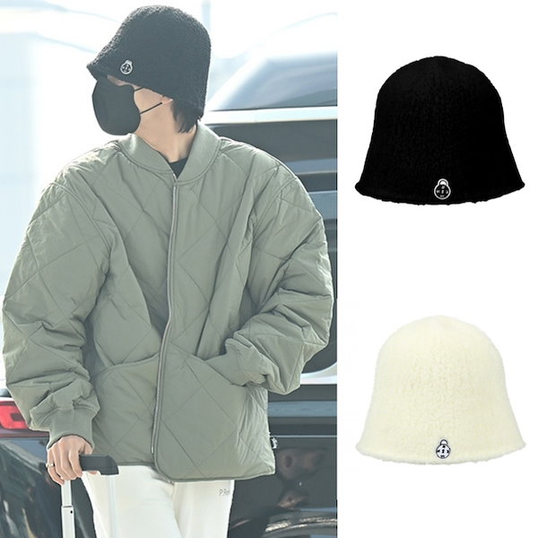 【SEVENTEENジョンハン着用】puffy bucket hat ボアバケットハットバケハ 帽子メンズ レディース ユニセックス 韓国ファッション  韓国ブランド ユラーゴ韓国公式正規品