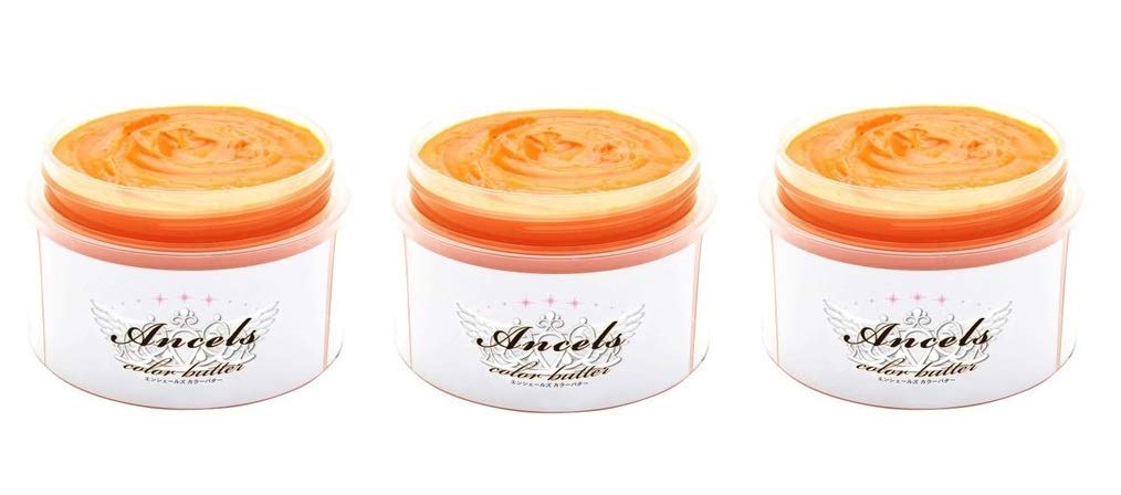 エンシェールズ カラートリートメント カラーバター 200ｇ (マンゴーオレンジ) 3個セット