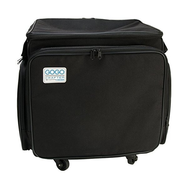 Hampton Art GOGO 300 Crafter Rolling Tote， 20-Inch by 17-Inch by 14-Inch， Black 並行輸入品 28,342円