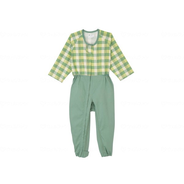 大阪エンゼル コンビネーション フルオープン プッシュホック オールS ツイルブロックグリーン L 5738-TA メーカー直送