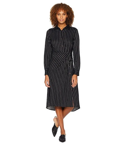 キャサリンマランドリーノ レディース ワンピース トップス Collared Front Knot Midi Dress キャサリンマランドリーノ レディース ワンピース トップス Collared Front Knot Midi Dress
