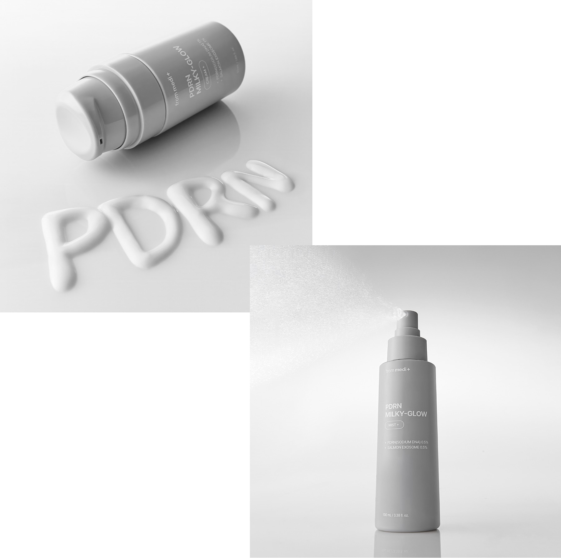 [NEW/光彩] PDRN ミルキーグロークリーム50g/ミスト100mL