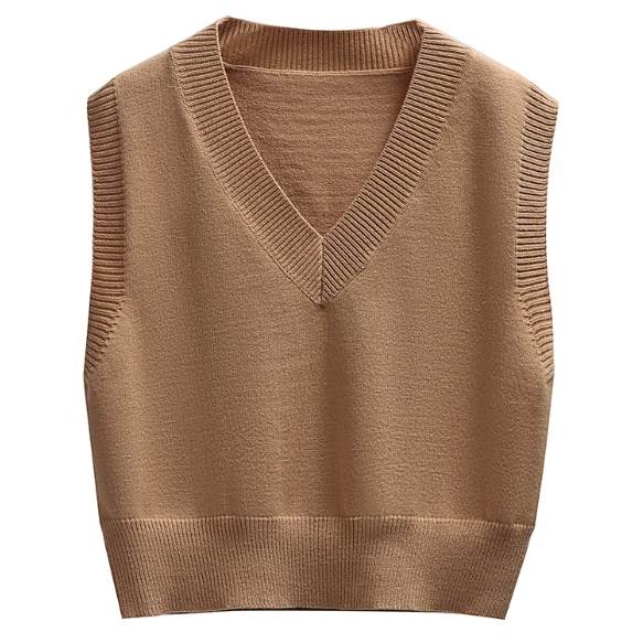 トップス ベスト ジレ プルオーバー 袖なし 襟なし Vネック かわいい 大人可愛い きれいめ シンプル 大人 上品 おしゃれ かっこいい 大人女子 レトロ こなれ感 ラフ キュート ガーリー 個性的