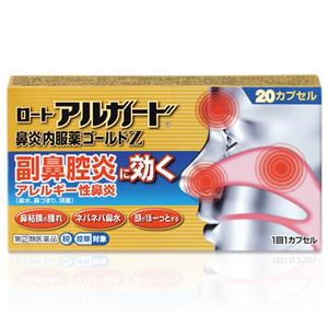 他サイト： ロートアルガード鼻炎内服薬ゴールドZ 20カプセルの商品画像