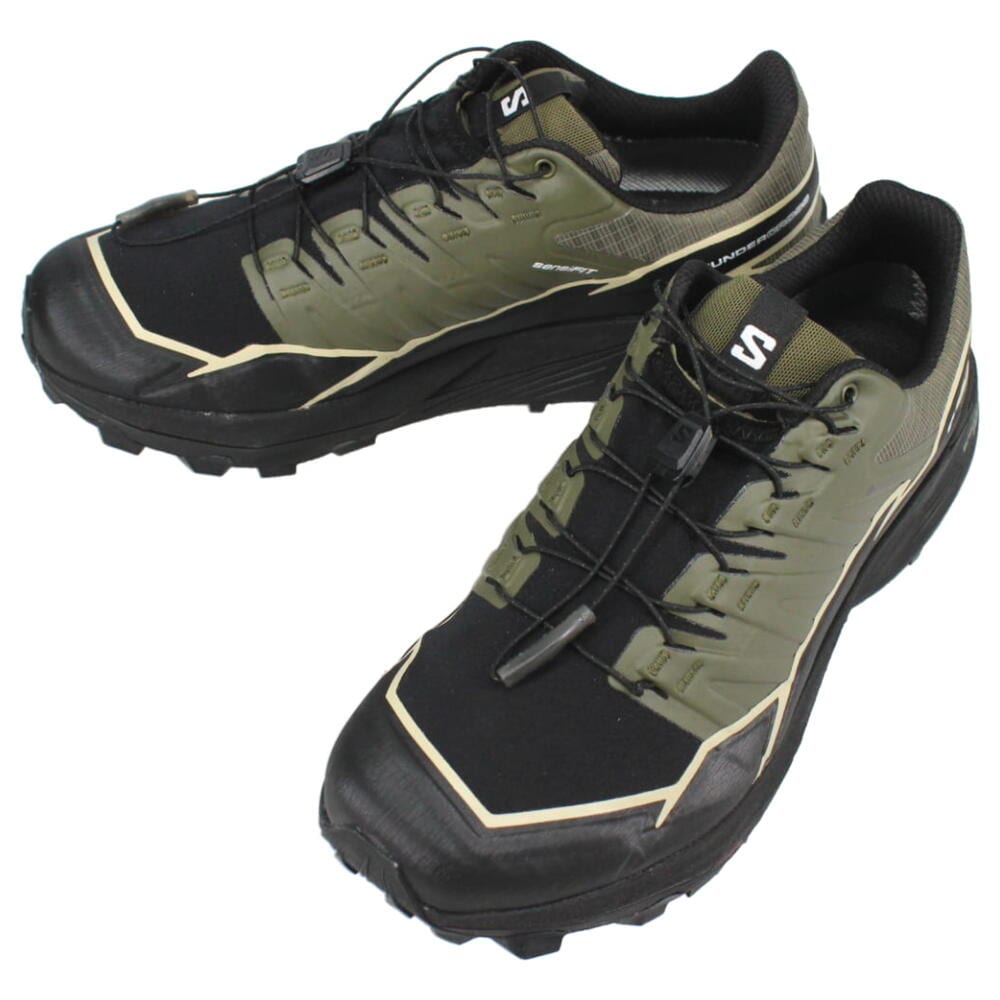 正規品 トレイルランニングシューズ サンダークロス ゴアテックス THUNDERCROSS GTX オリーブナイト/ブラック/アルファルファ 473834