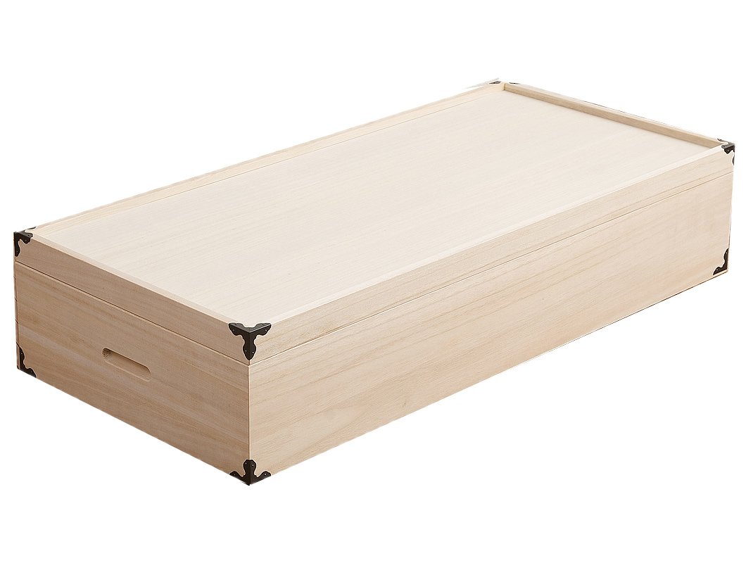 【国産】桐衣装箱 1段 高さ19cm