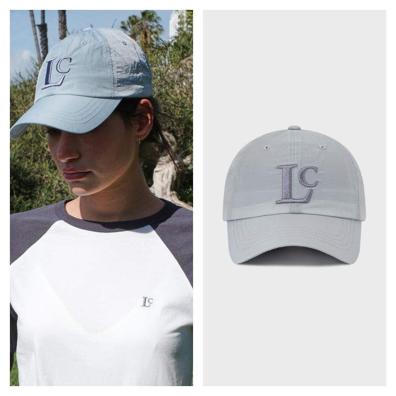 LOW CLASSIC】 NYLON LC CAP : LIGHT GREY キャップ
